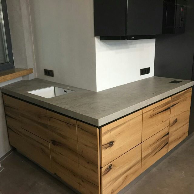 Столешницы для кухни - Бетон рувида LIGRON LIST304 4057 - Вид №24