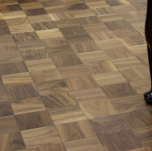 Модульный паркет Marco Ferutti Vario Vario Орех американский Натур (Гладкая) 450х450 мм 2600600055 - Вид №2