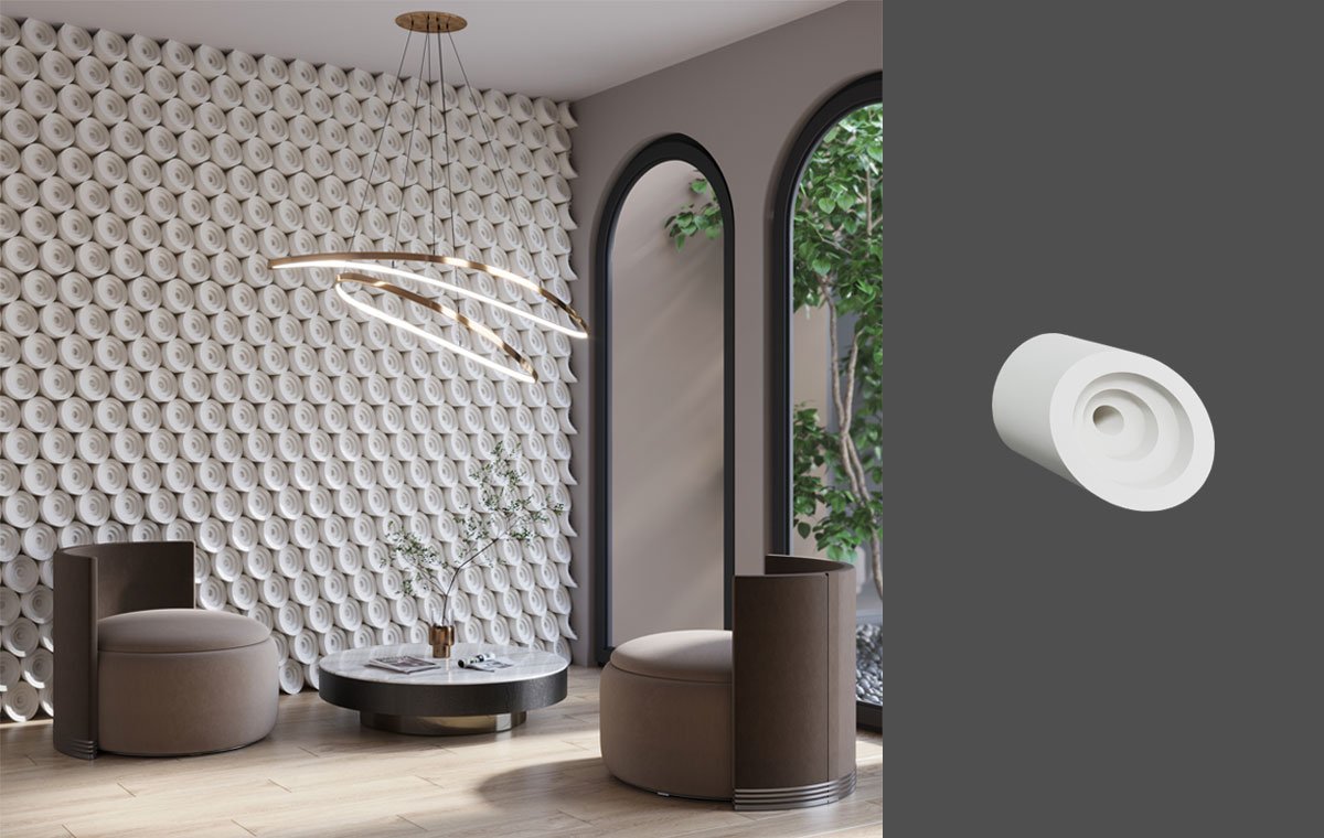 DILONG 3D Панели LAB.Space DILONG-1 - Вид №1