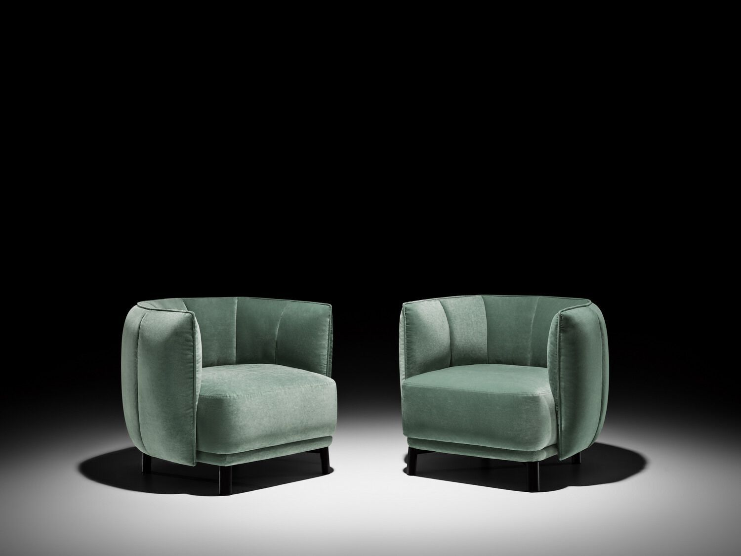 Тканевое кресло с подлокотниками Twils Chain ARCH-00082155 - Вид №2