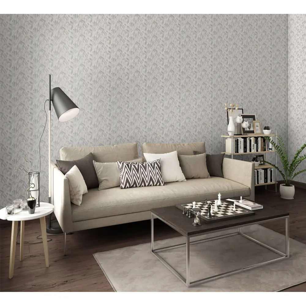 Обои флизелиновые Home Color Flame серые 1.06 м 362-14 15831051 STLM-2049482 - Вид №3