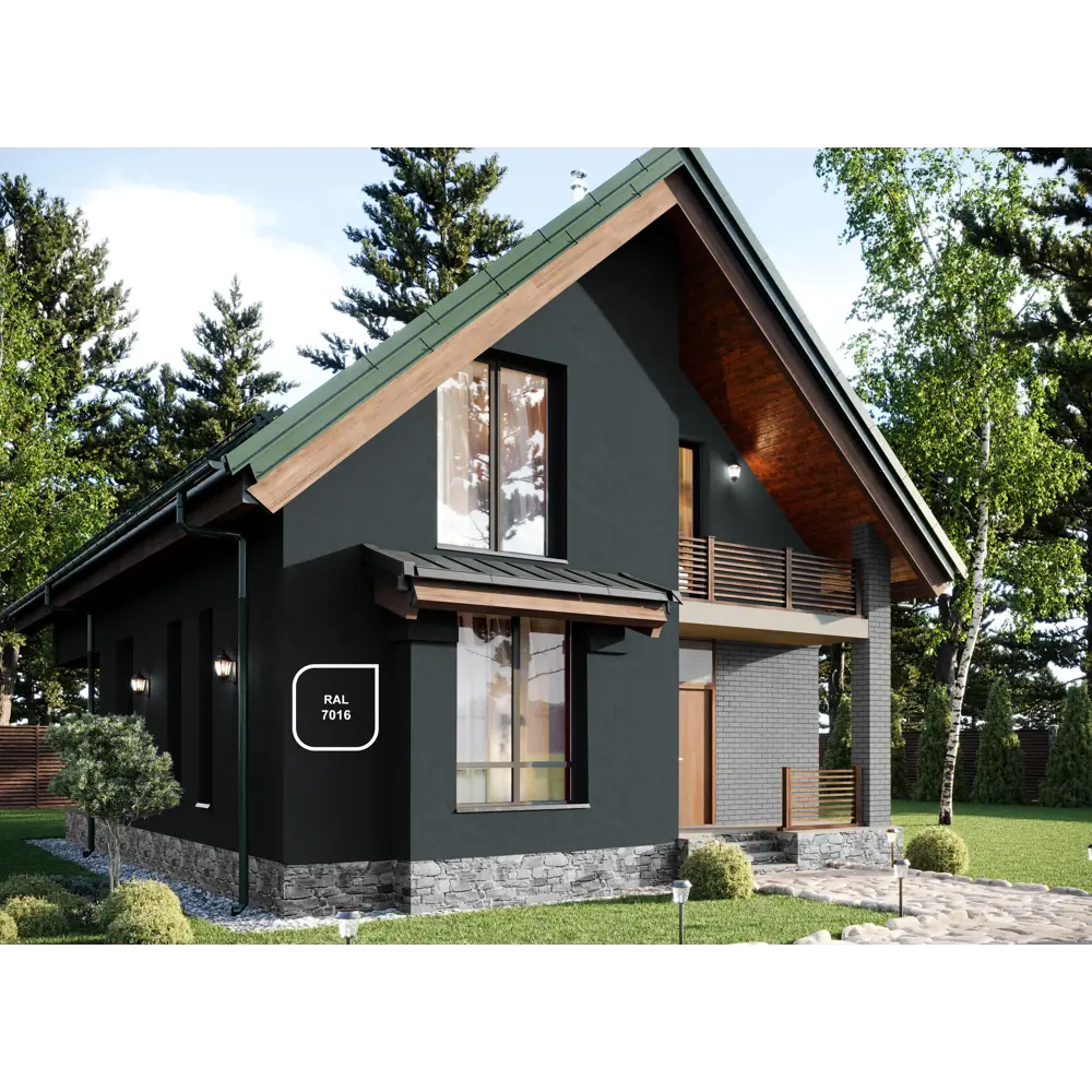 Краска фасадная Jobi Fassadpremium матовая прозрачная база C 2.25 л STLM-2050193 - Вид №2