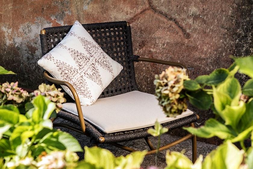 cbdesign Садовое кресло из синтетического волокна с подлокотниками Lara N416n1 - Вид №2