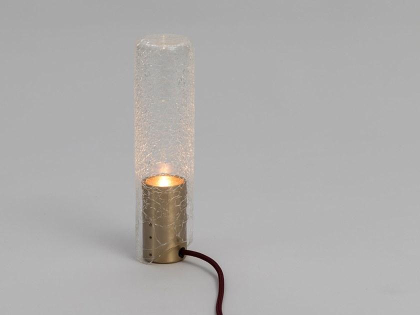 ADesignStudio Настольная лампа из дутого стекла Crackle Ads.04.4.xx.xx - Вид №1