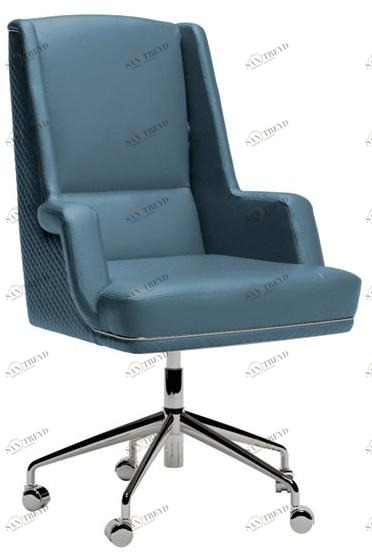 VOLPI Кресло поворотное на 5 спиц с подлокотниками Luigi volpi Lv-34001