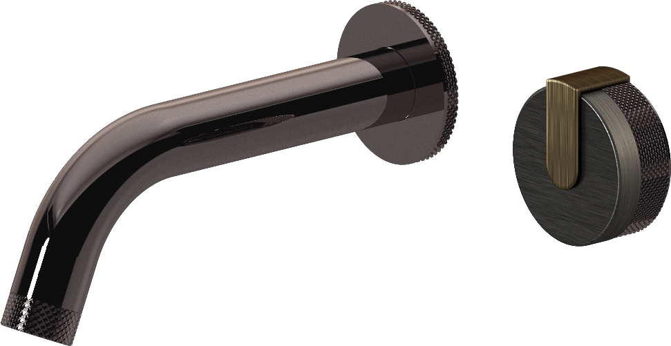 E-11535-R1BOX-L1VBB-OX Настенный прогрессивный смеситель скрытого монтажа для раковины GRAFF MOD+