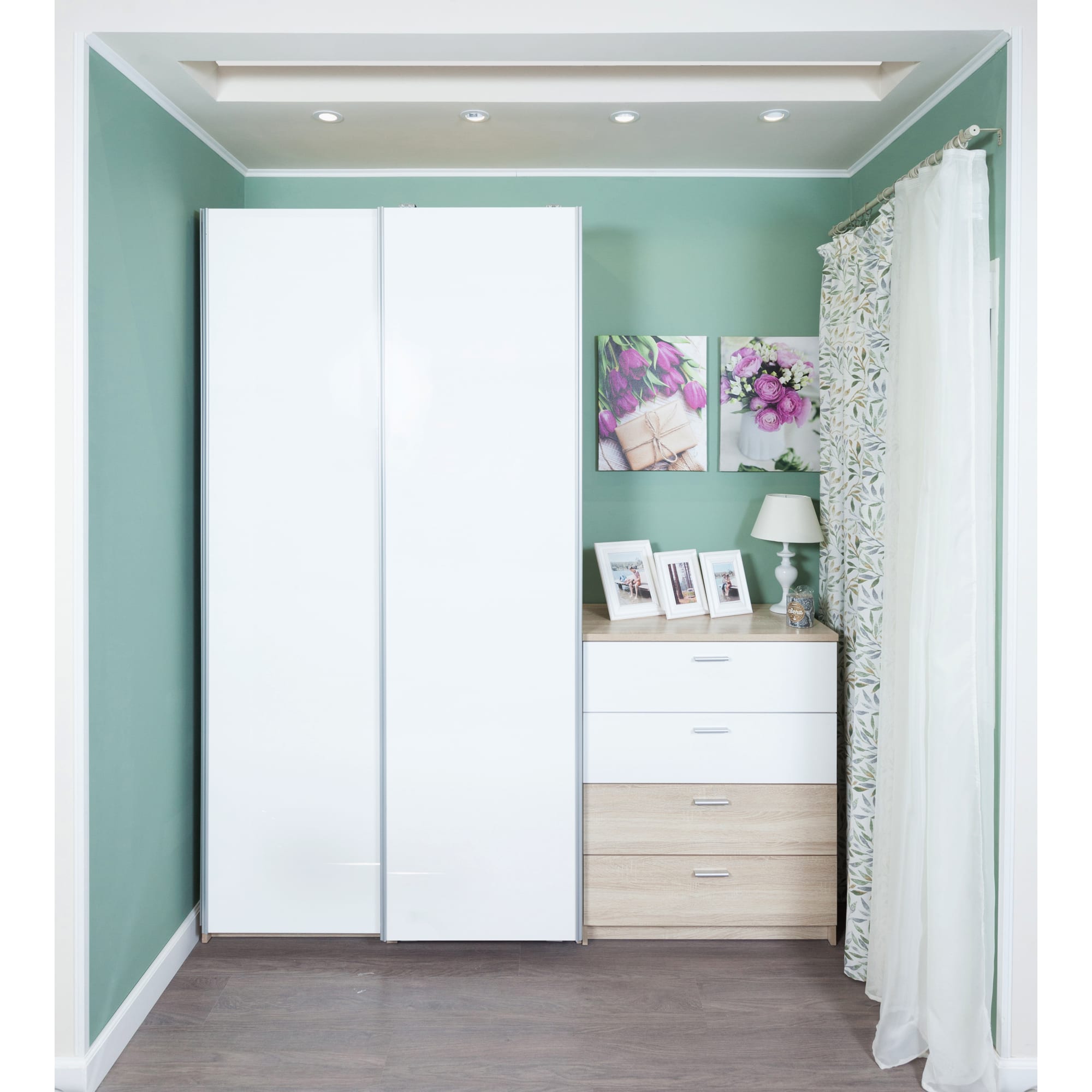 18592745 Каркас комода 99x80x44,3 см, 4 ящика, цвет дуб сонома Santreyd  - Вид №11