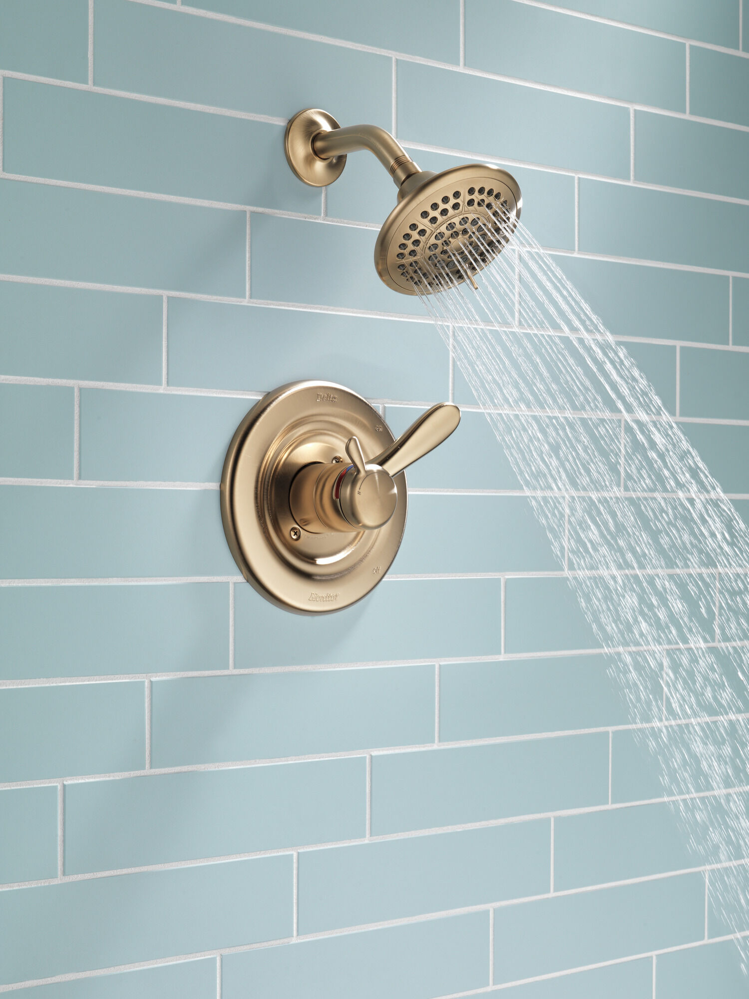 T17238-CZ Облицовка для душа Monitor® серии 17 Delta Faucet Lahara Шампанское бронза  - Вид №6