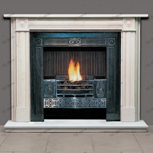 Камин из стали и чугуна afroundel Devon Devon FIREPLACES ROUNDEL FRAME Devon&Devon