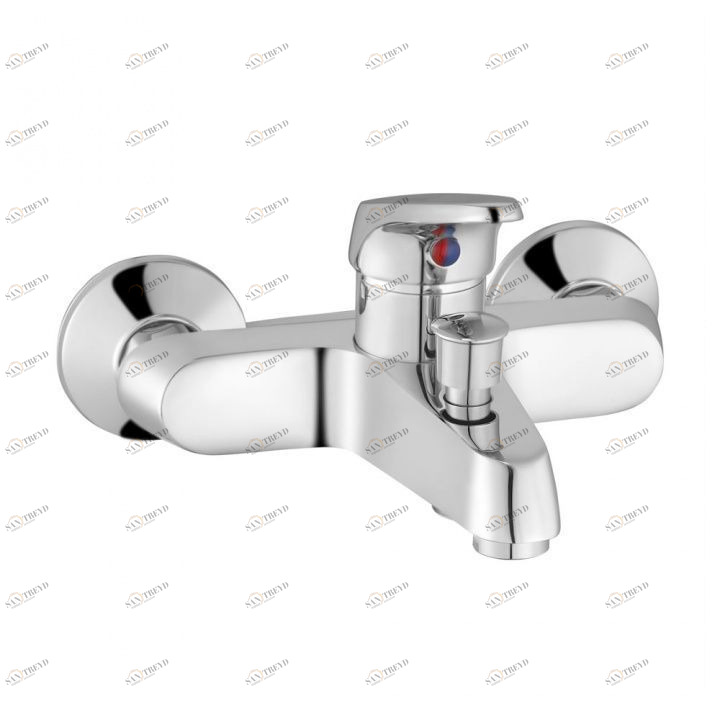 Смеситель для ванны с душем Aquanet Round Handle SD90701 00187222