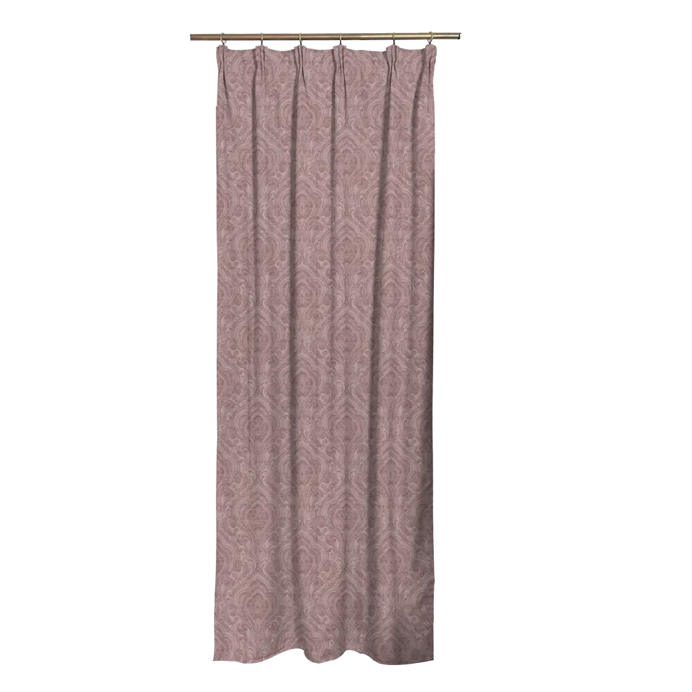 Штора на ленте Ivett 160x280 см цвет розовый 83407027 STLM-2088853 INSPIRE 