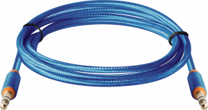 87512 аудио-кабель jack01-03 синий jack m- jack m, 1,2м Defender