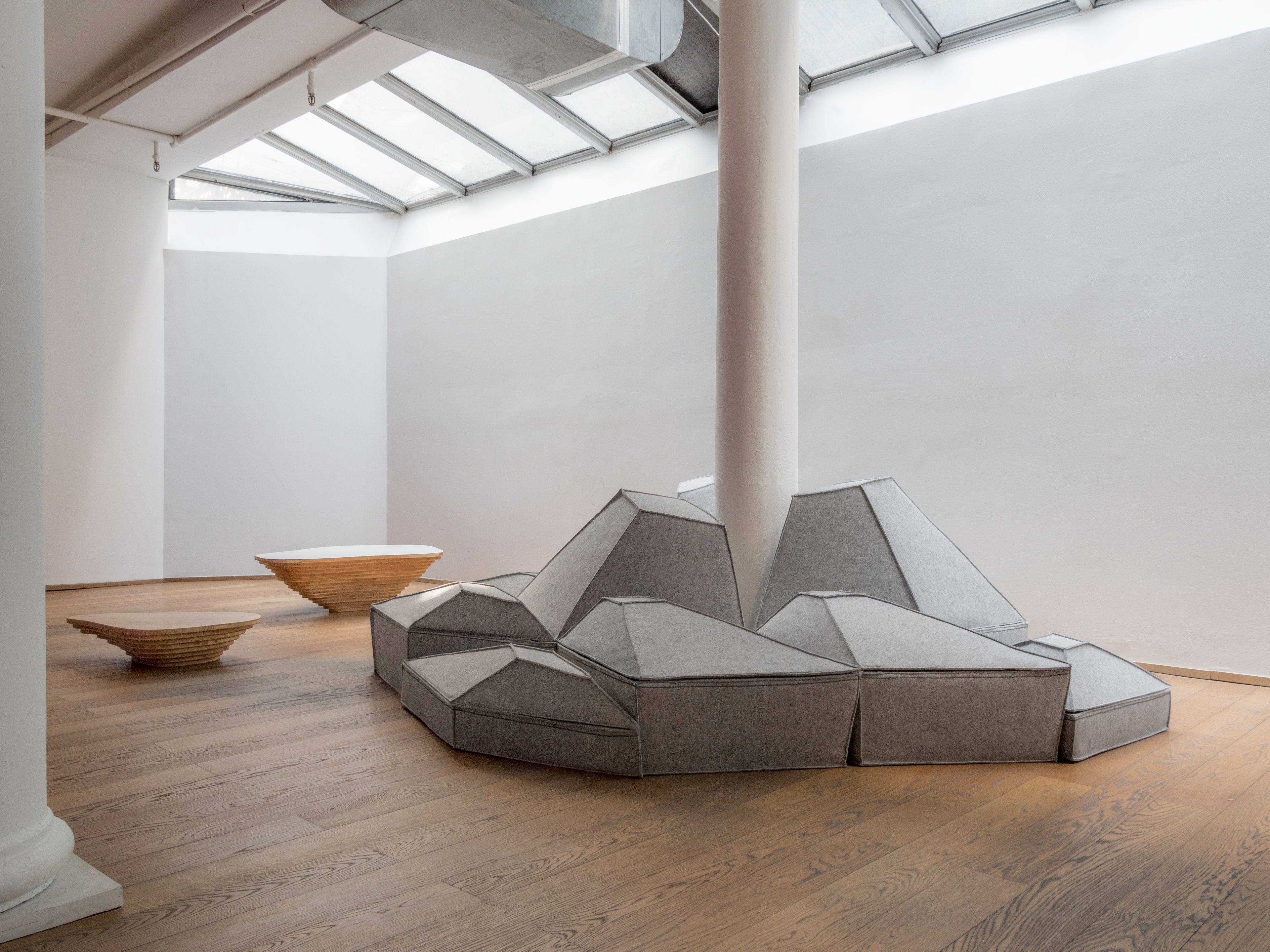 Шерстяное кресло / пуфик smarin Les Angles ARCH-00081060 - Вид №3