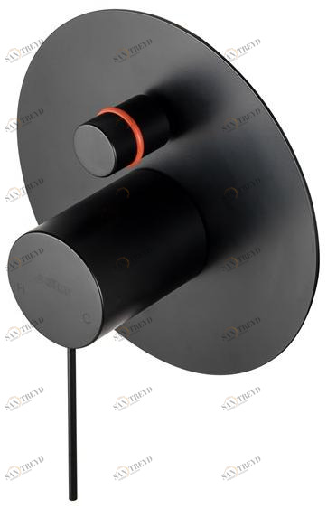 JUSTIME Смеситель для душа с переключателем Lucky 7 6777-xw-80ma