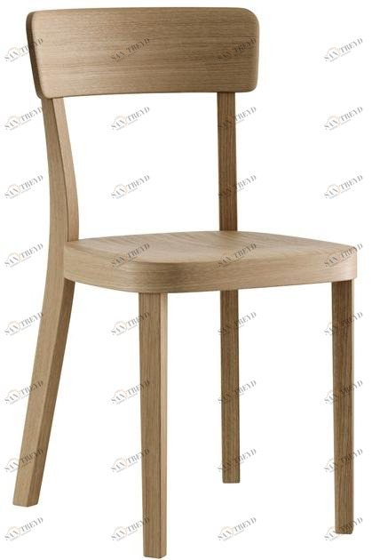 horgenglarus Стул из фанеры с открытой спинкой  1-340 