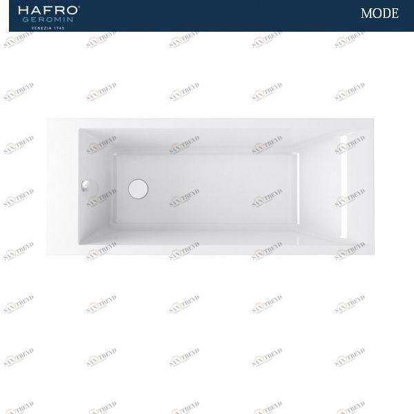 Ванна встроенная 180 х 75 см Mode с гидромассажем 2MDA3S4 Gruppo Geromin