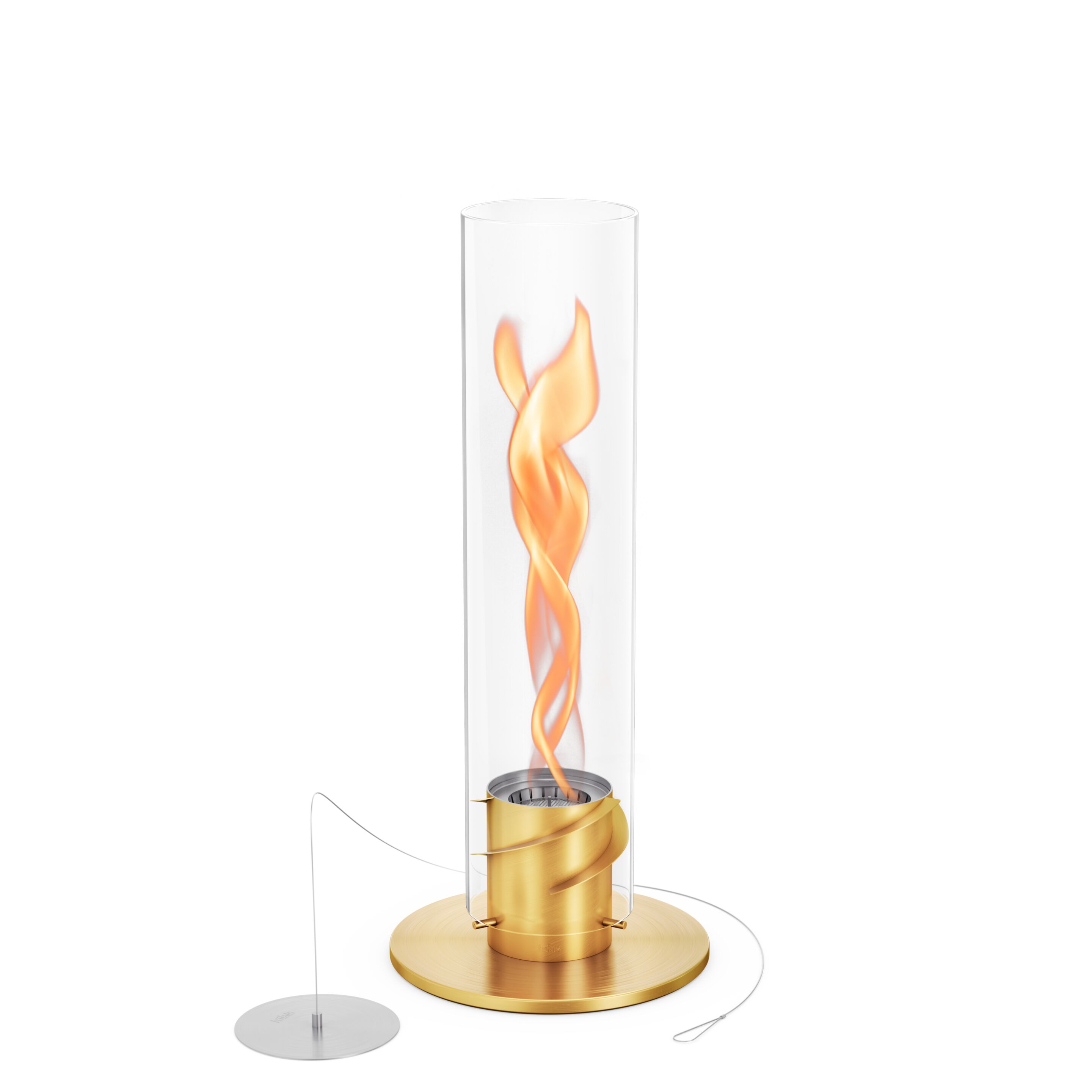 Отдельно стоящий камин из боросиликатного стекла на биоэтаноле höfats Spin ARCH-00067335 - Вид №34