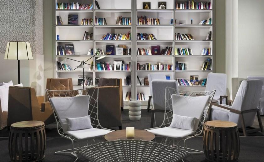 Mambo Unlimited Ideas Кожаное кресло с подлокотниками Geo sun-id-1510685 - Вид №4