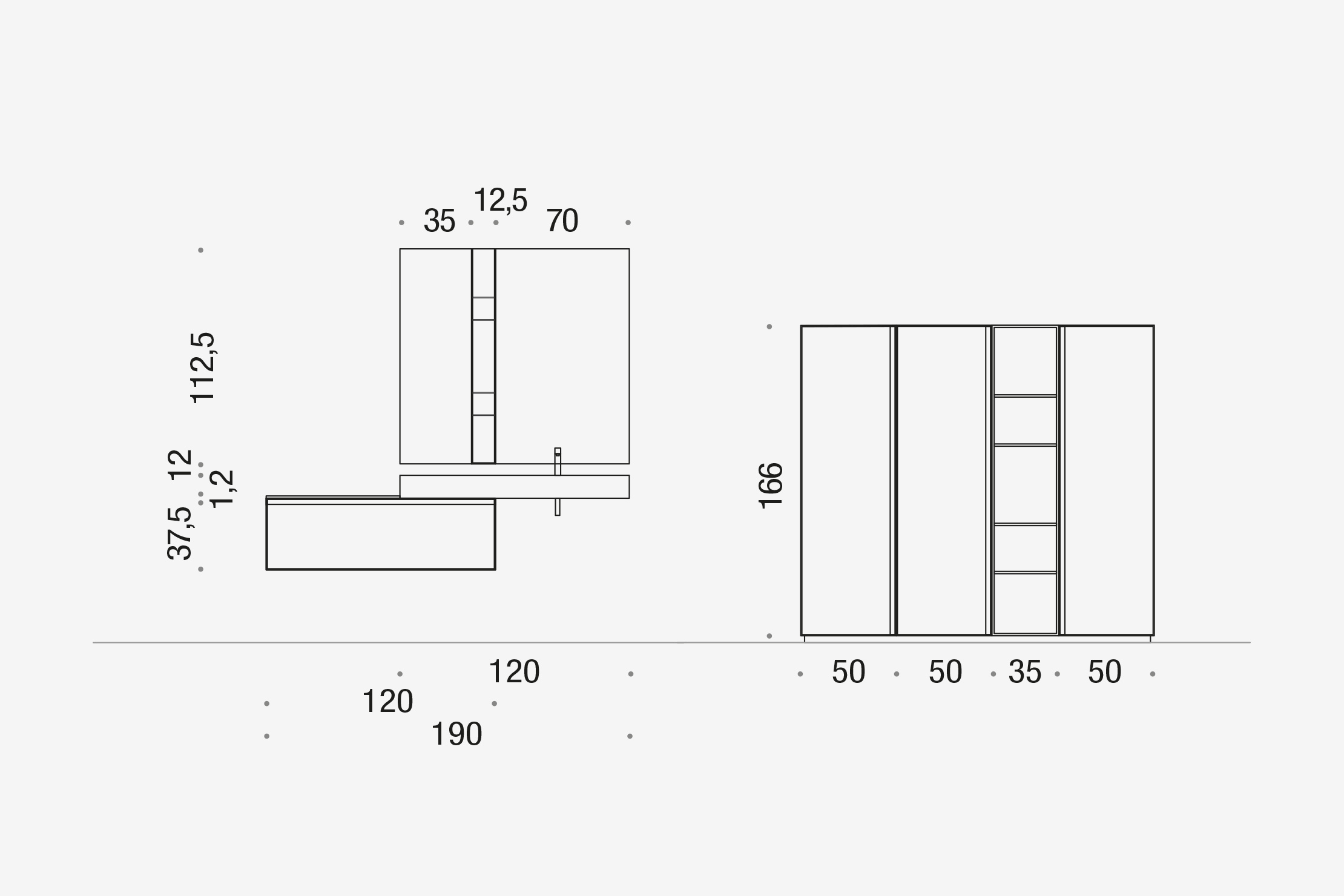 Комплект мебели 09 Arcom Shape STARC130 - Вид №5