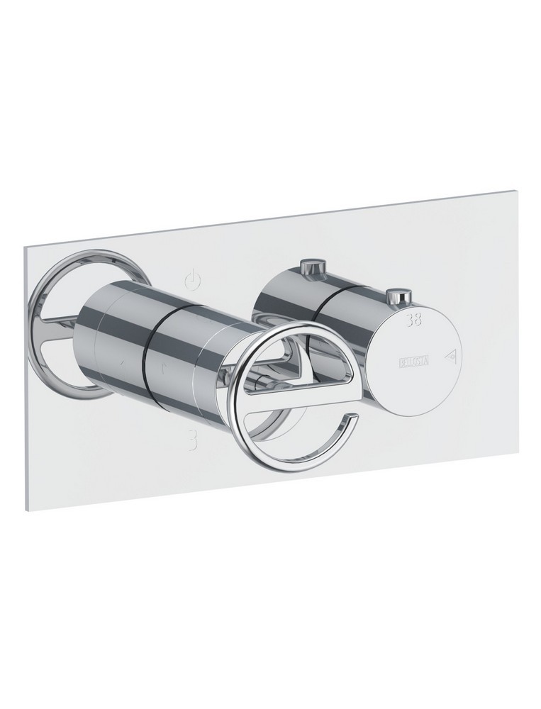 5212/3/P/E
+ 484022 Bellosta Rubinetterie ВСТРОЕННЫЙ ТЕРМОСТАТИЧЕСКИЙ СМЕСИТЕЛЬ С ДИВЕРТЕРОМ НА 3 ВЫХОДА Electa