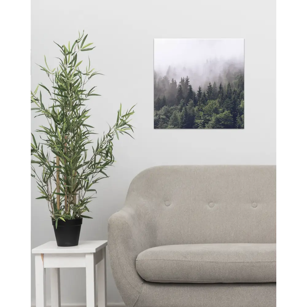 Santreyd «Туманный лес» — картина на холсте 30×30 см 82402326 STLM-0026579 - Вид №3