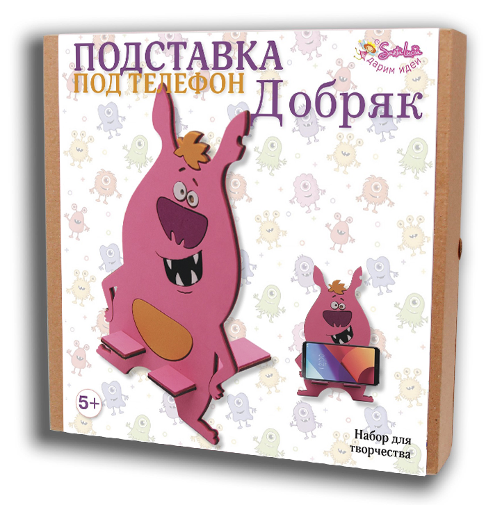 3405 Набор для создания подставки под телефон Добряк САНТА ЛЮЧИЯ 