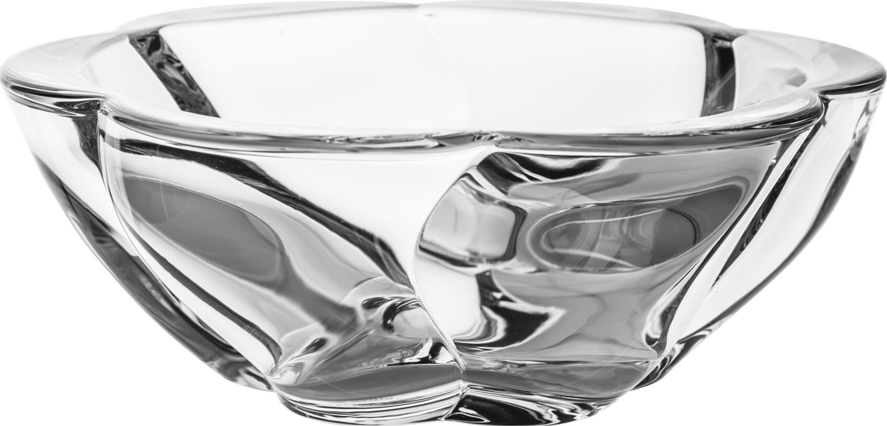 10636364 Cristal de Paris Чаша Cristal de Paris "Твист" 20х8см Хрусталь 