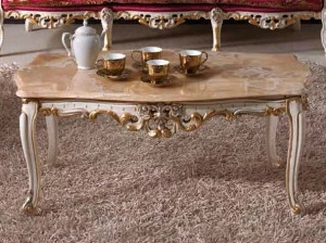 Arvestyle Низкий мраморный журнальный столик Baroque Br-2042