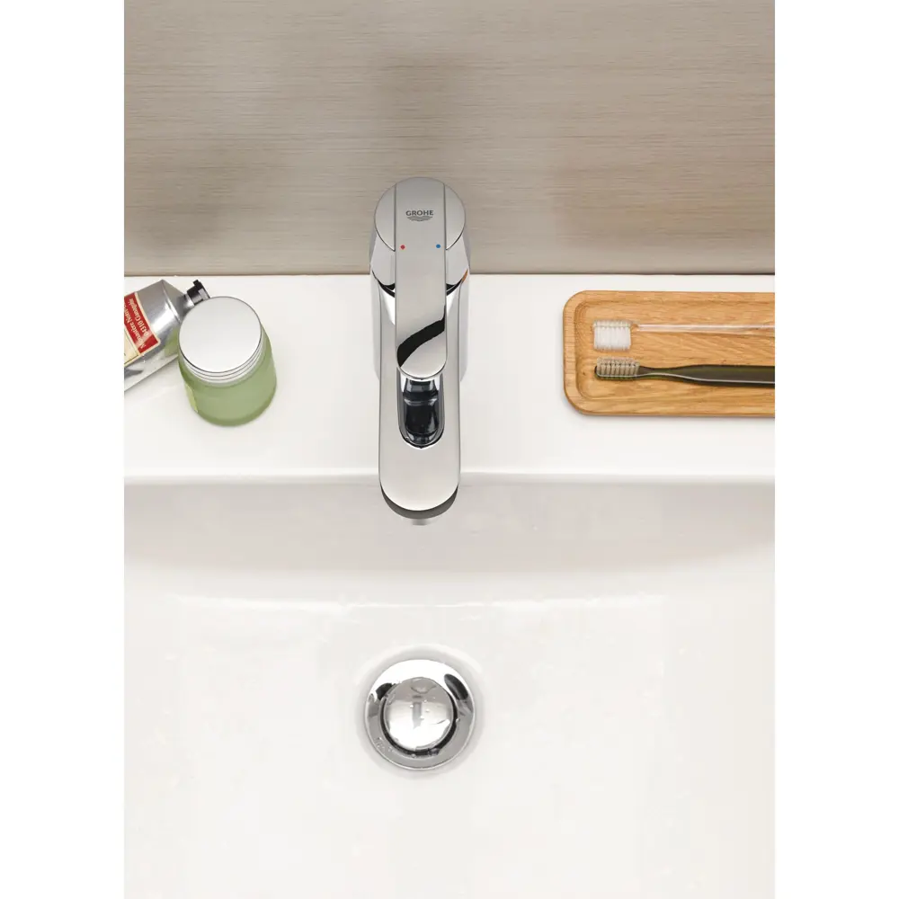 Смеситель для раковины Grohe Get однорычажный цвет хром 81971403 STLM-2045057 - Вид №3