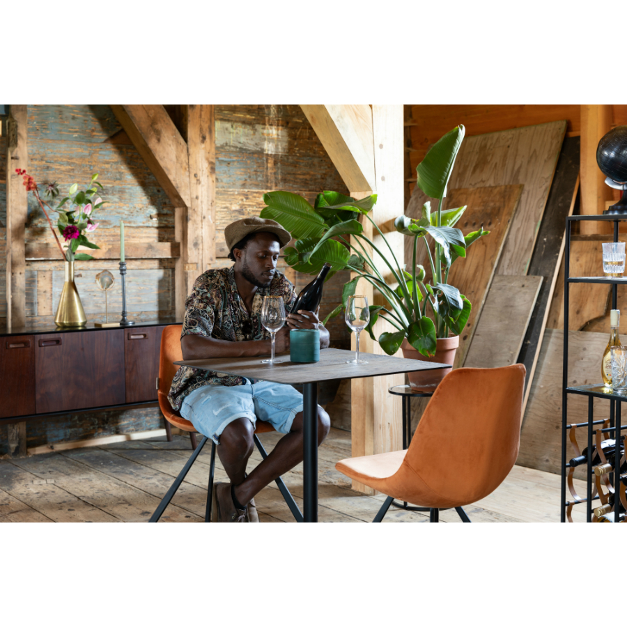 Стол Braza, квадратный, коричневый Dutchbone 2100091 - Вид №7