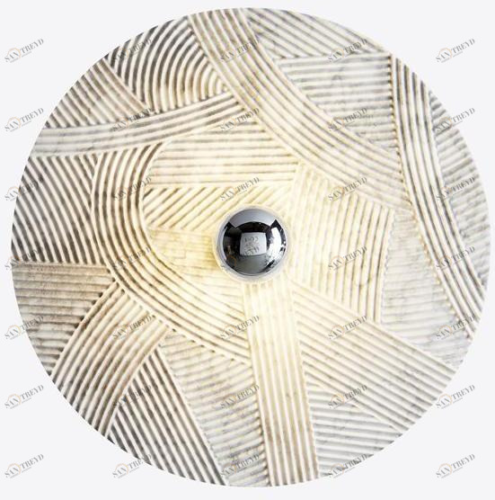 RADAR INTERIOR Бра с прямым светом из каррарского мрамора Solco sun-id-1475458