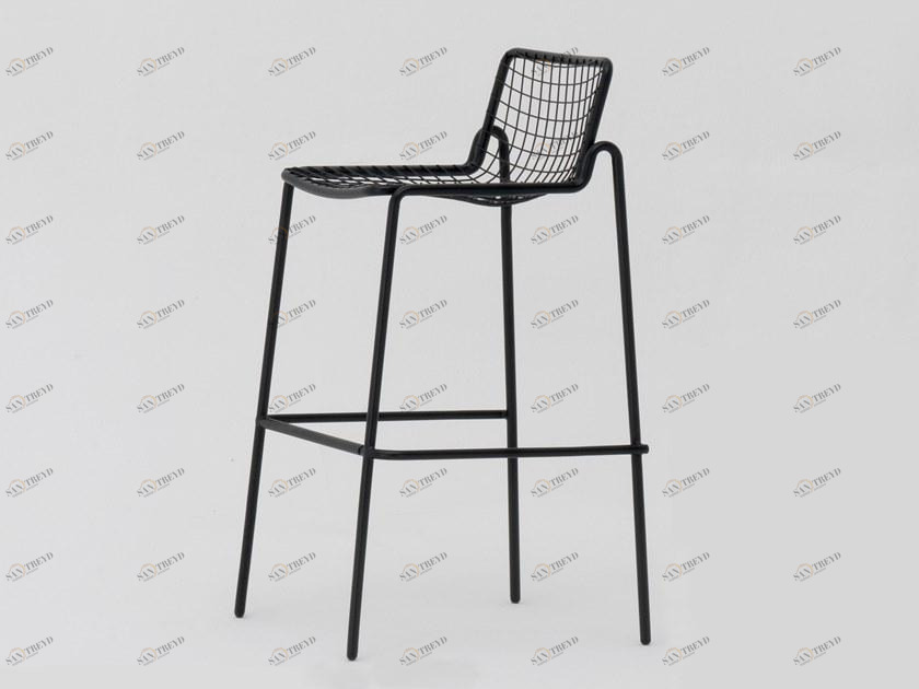 emu Табурет из высокой стали с подставкой для ног Rio r50 793