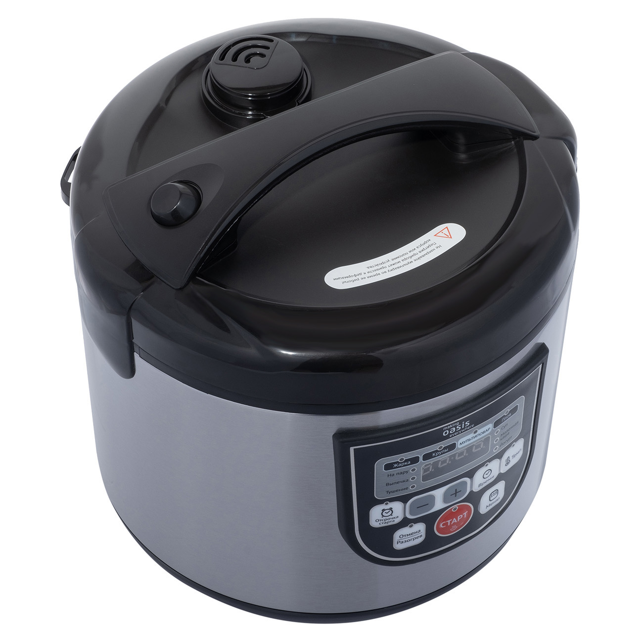 9146051 Мультиварка Oasis MC-12P серебристый STDN-0129372 - Вид №2