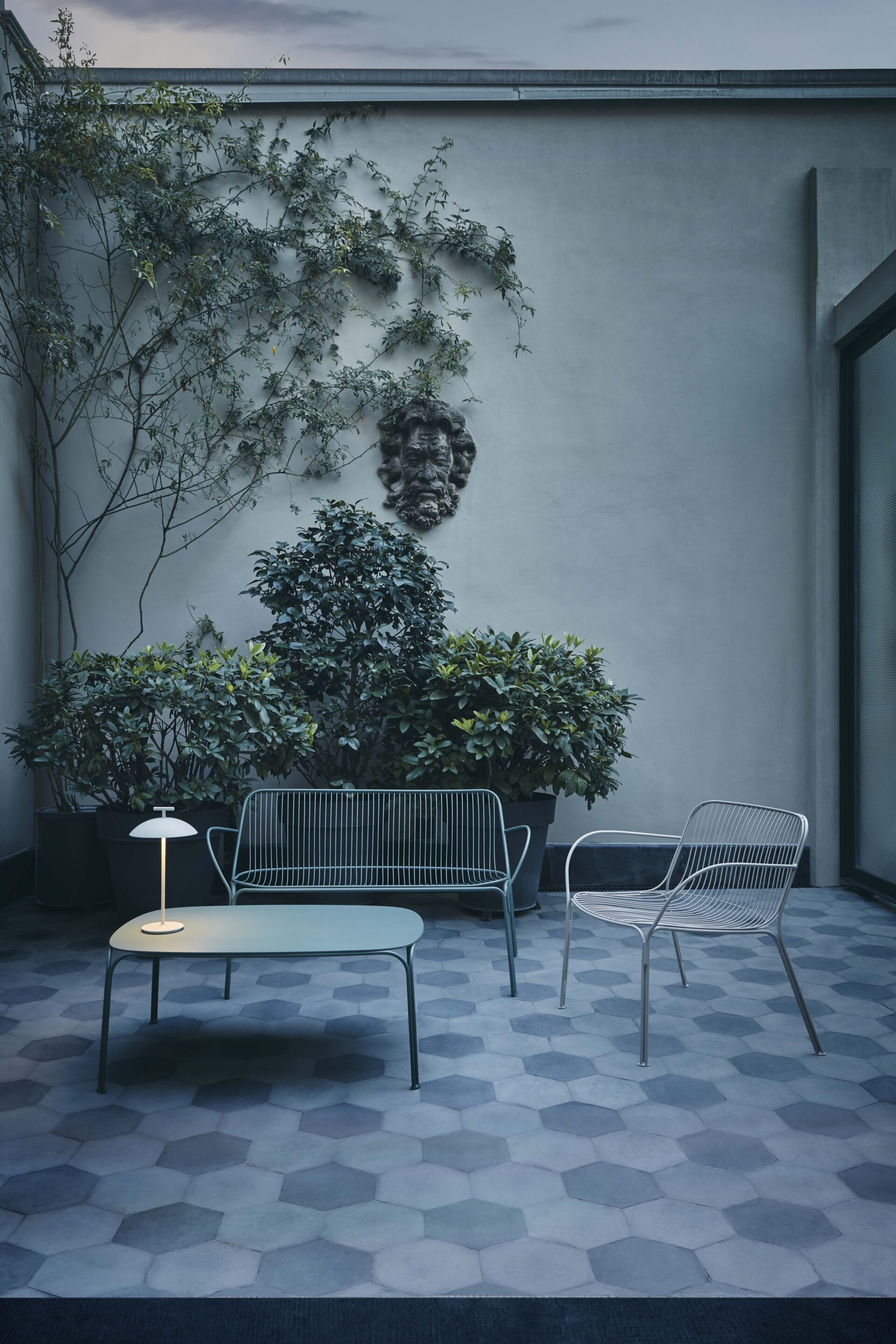 Садовое кресло из оцинкованной стали с подлокотниками Kartell Hiray ARCH-00023040 - Вид №55