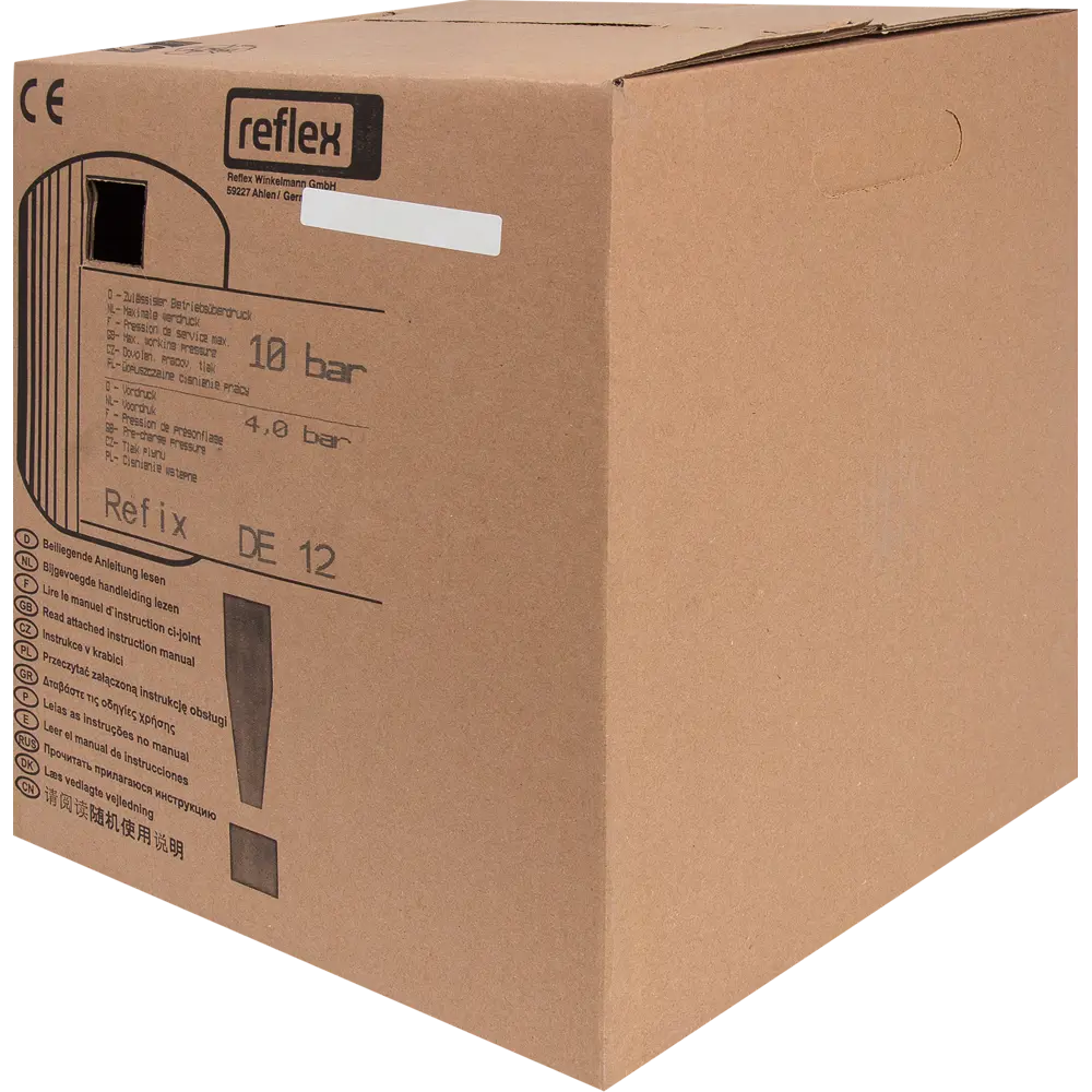 Гидроаккумулятор REFLEX DE 12 л, 7302000 STLM-2067750 - Вид №3