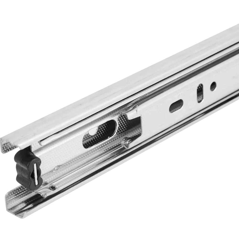 Комплект шариковых направляющих полного выдвижения EDS Chrome EDS-35 35/500 мм сталь, цвет серебро 85075493 STLM-2202990 Santreyd  - Вид №1