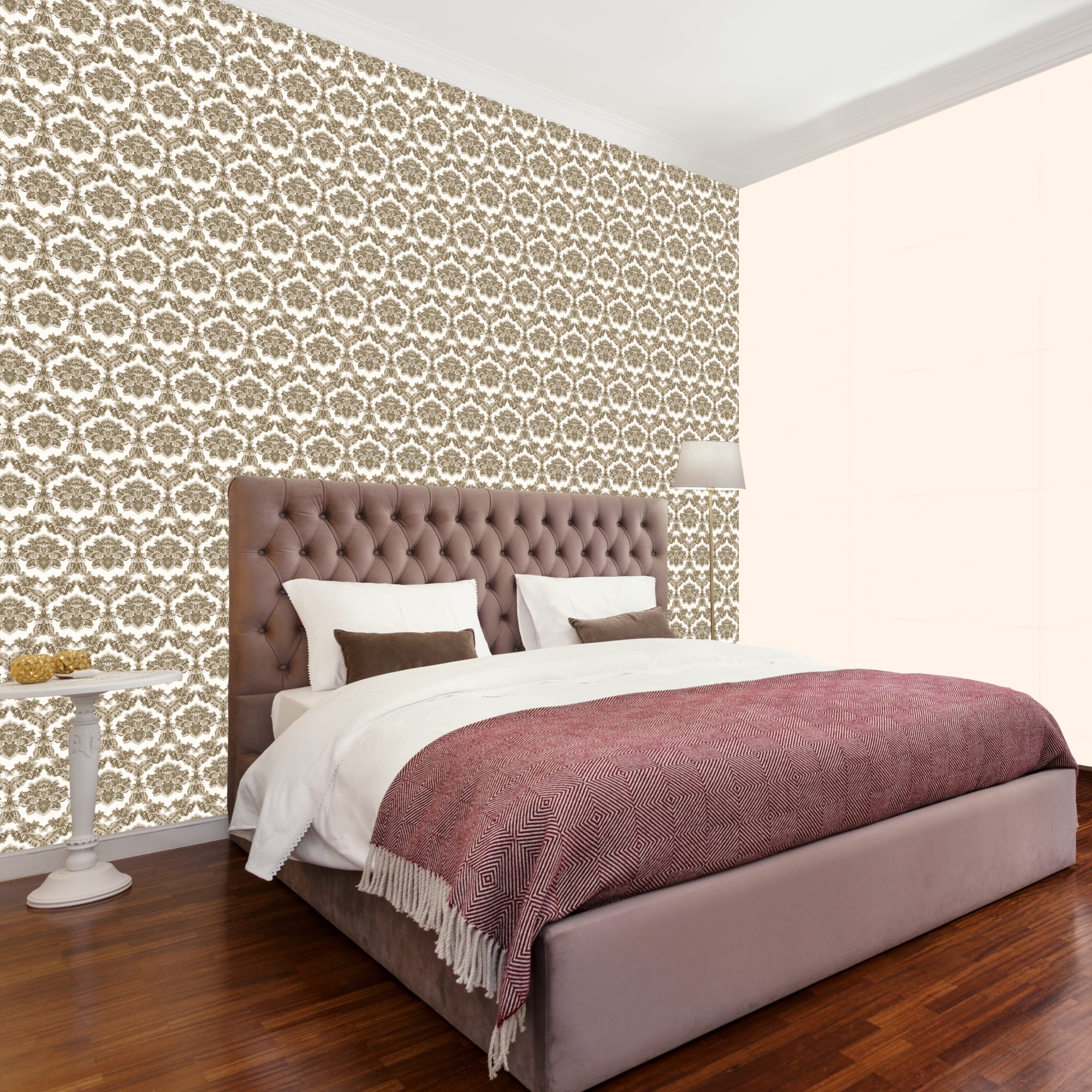 82134651 Обои флизелиновые бежевые 0.53 м 70174-280 Двенадцать стульев Santreyd  - Вид №3