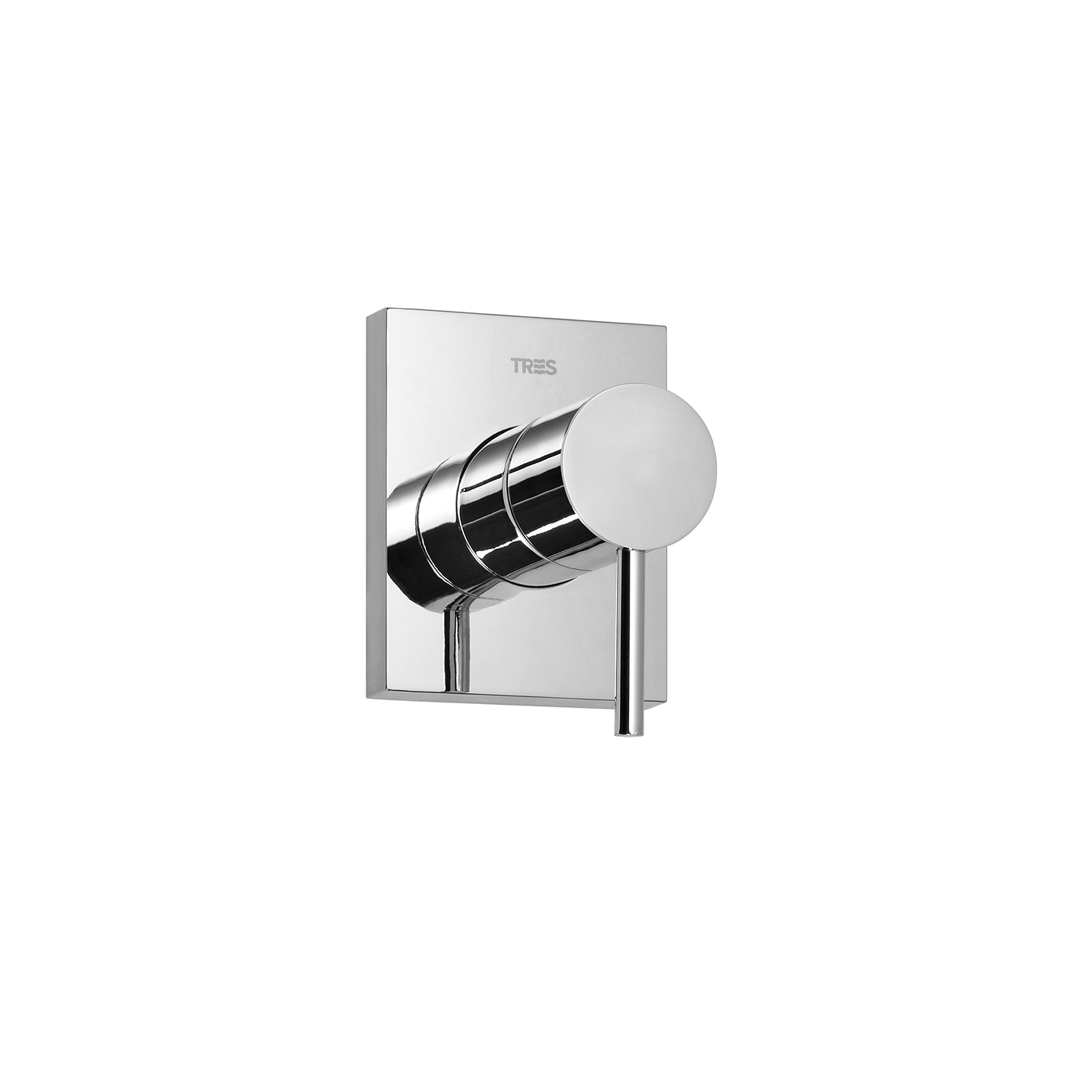 МАКСИМАЛЬНЫЙ 1-ходовой скрытый смеситель для душа с одной ручкой-06217702 TRES 