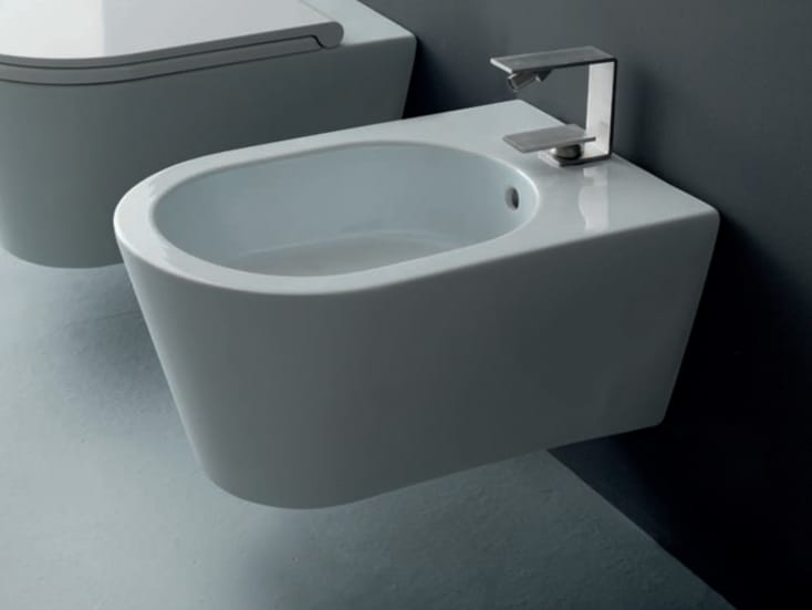 Керамическое подвесное биде Alice Ceramica HIDE ARCH-00000971 - Вид №4