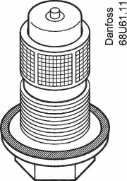 Danfoss Клапанные узлы для TUA/TUAE в сборе Клапанный узел №4 для TU 068U1034  - Вид №1
