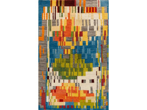 Прямоугольный шерстяной ковер