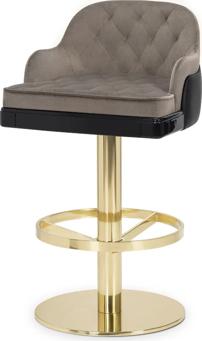 Поворотный барный стул LUXXU Charla 135 - Вид №3