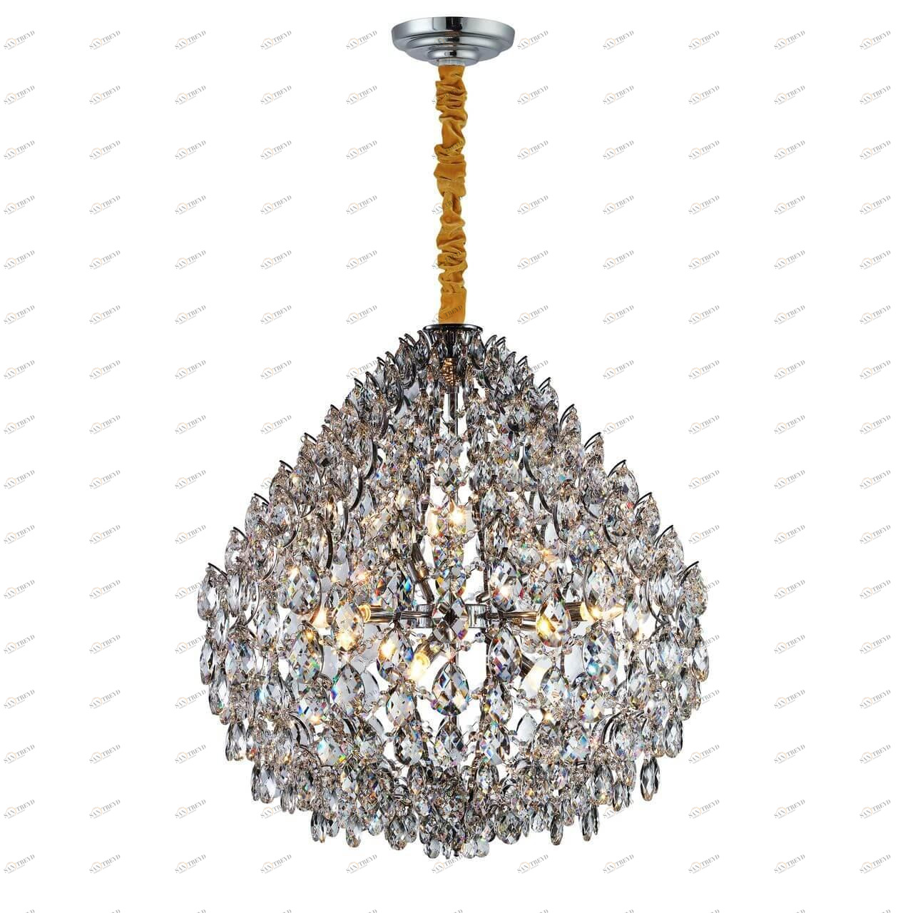Подвесная люстра Favourite Faberge 2093-10P FAVOURITE ДИЗАЙНЕРСКИЕ, FABERGE 136697 Хром 