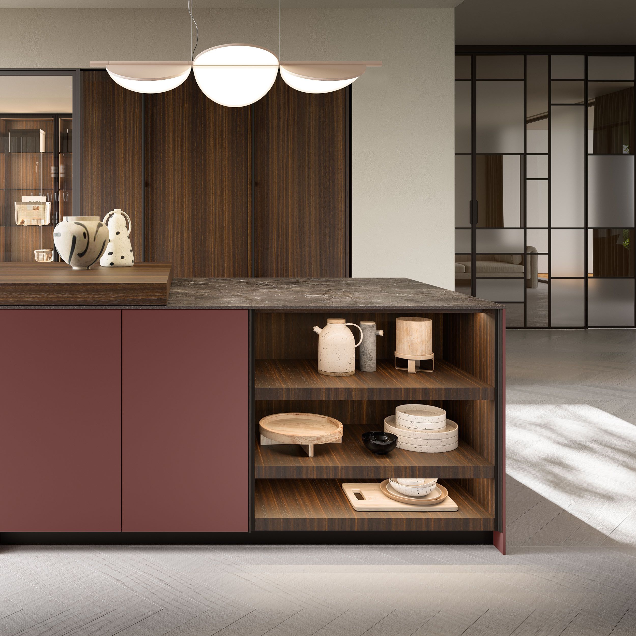 Кухня с островом Copatlife Life Projects ARCH-00095660 - Вид №6