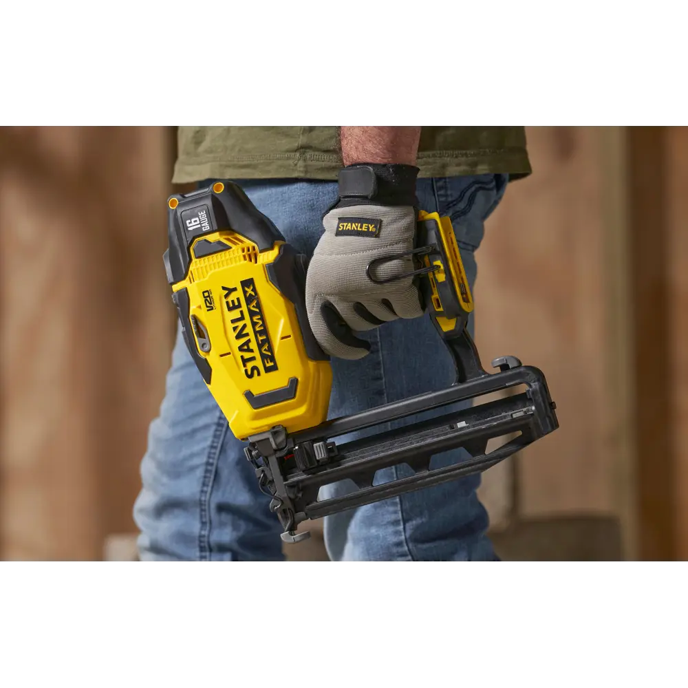 Гвоздезабиватель аккумуляторный Stanley Fatmax SFMCN616B-XJ, 18 В, без АКБ и ЗУ STLM-2042987 - Вид №9