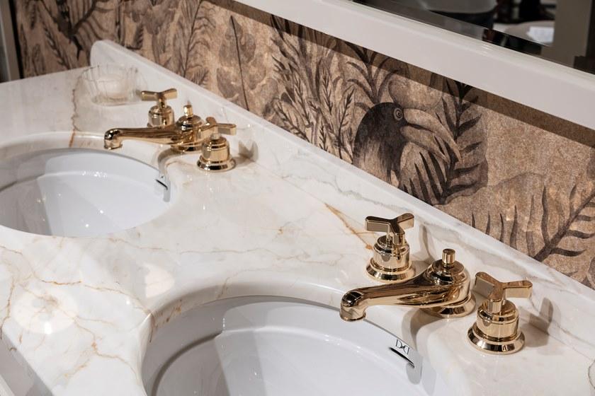 Devon&Devon Двойной лакированный туалетный столик с дверцами Music sun-id-1489212 - Вид №2