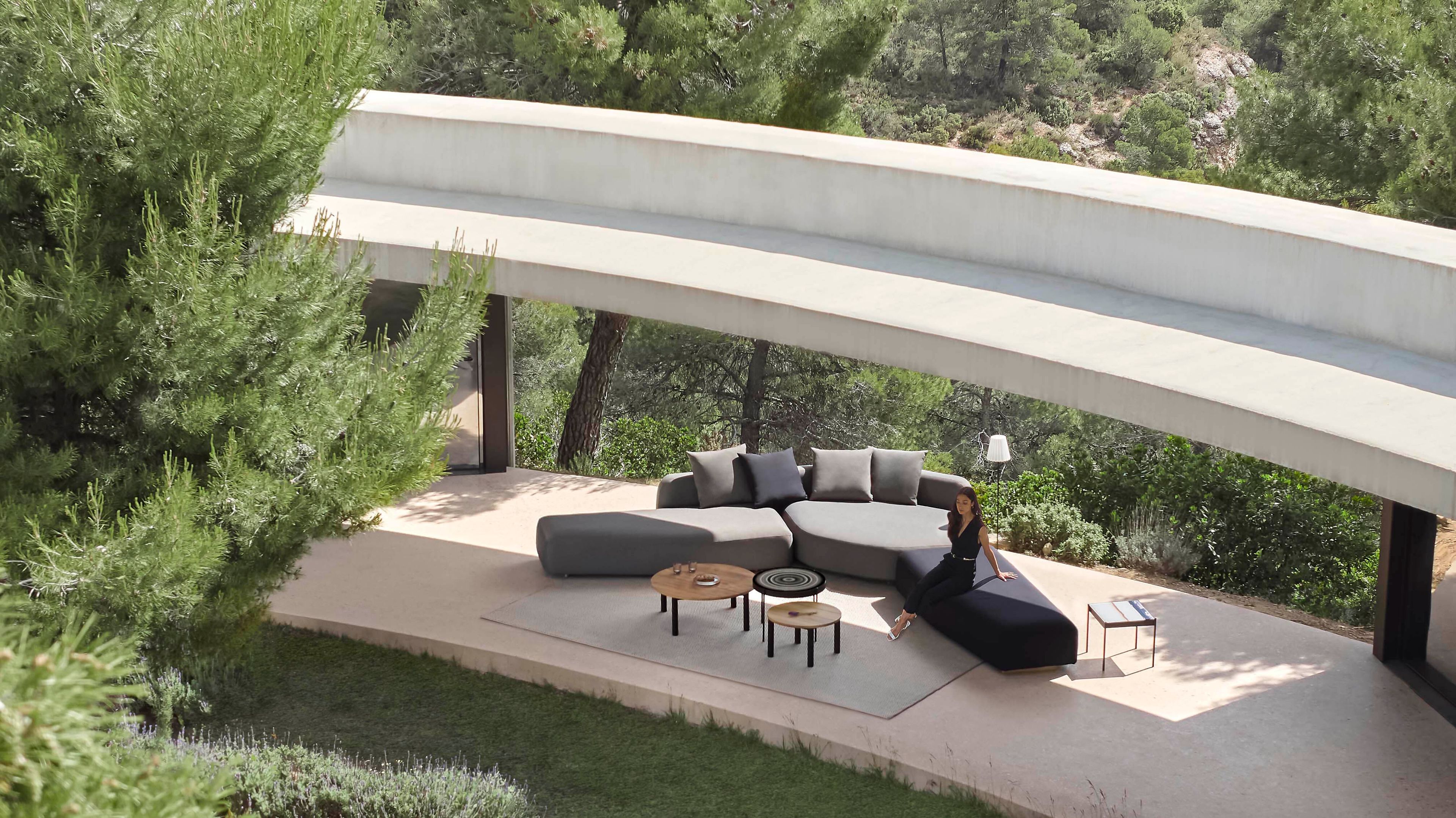 Ткань сад диван GANDIABLASCO Mass ARCH-00098431 - Вид №4