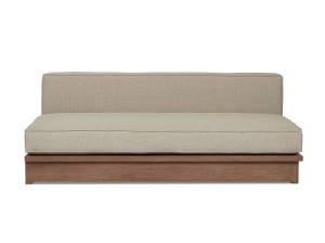 Садовый диван из тикового дерева