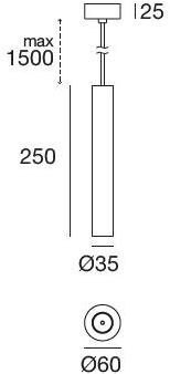 Linea Light Group Светодиодный подвесной светильник из алюминия Giotto sun-id-1418041 - Вид №1