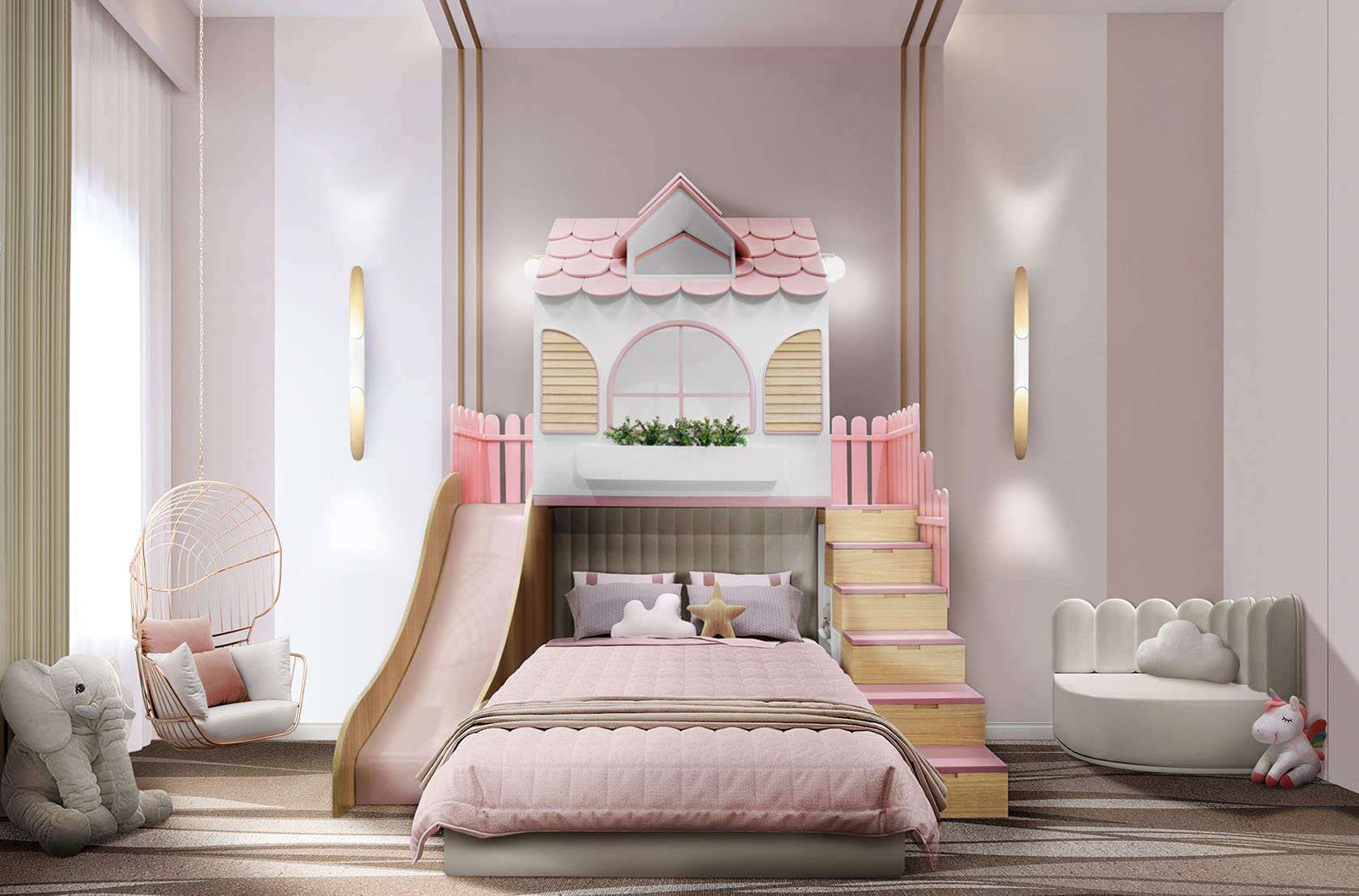 CIST776 Диваны детские Сладкая вата Circu  - Вид №9